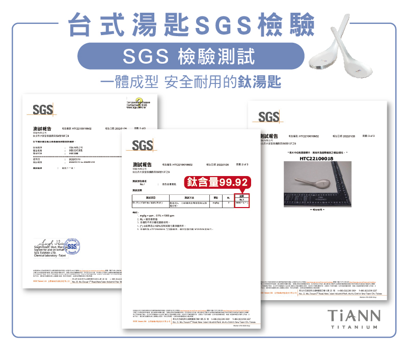 SGS test SPOON02 NA