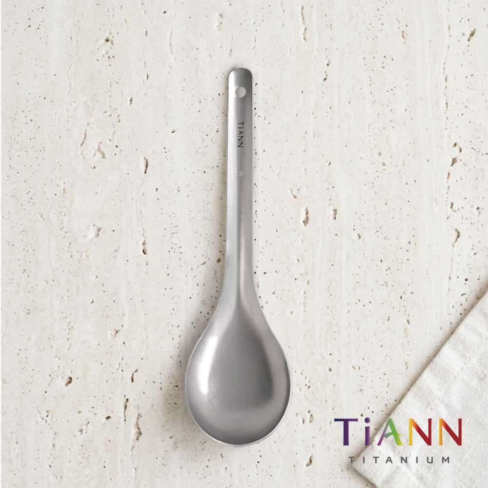 鈦勺子【鈦安純鈦餐具TiANN】台式火鍋湯勺