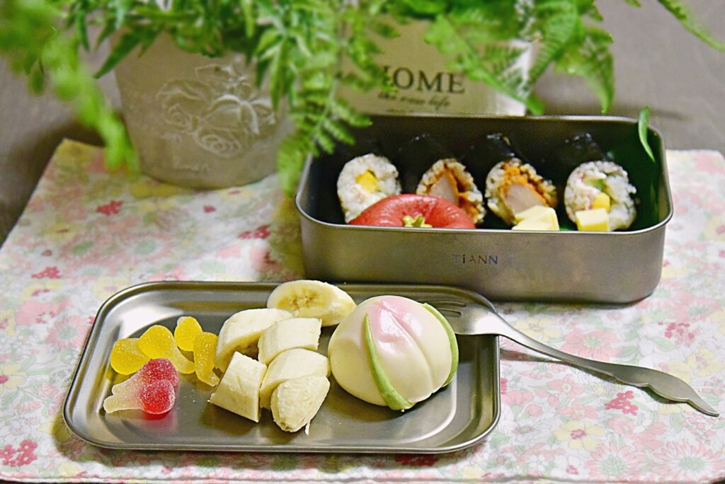 鈦安的日式便當盒