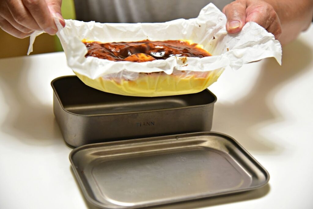 鈦安日式便當盒，烤甜點——巴斯克蛋糕、布朗尼也能一盒搞定